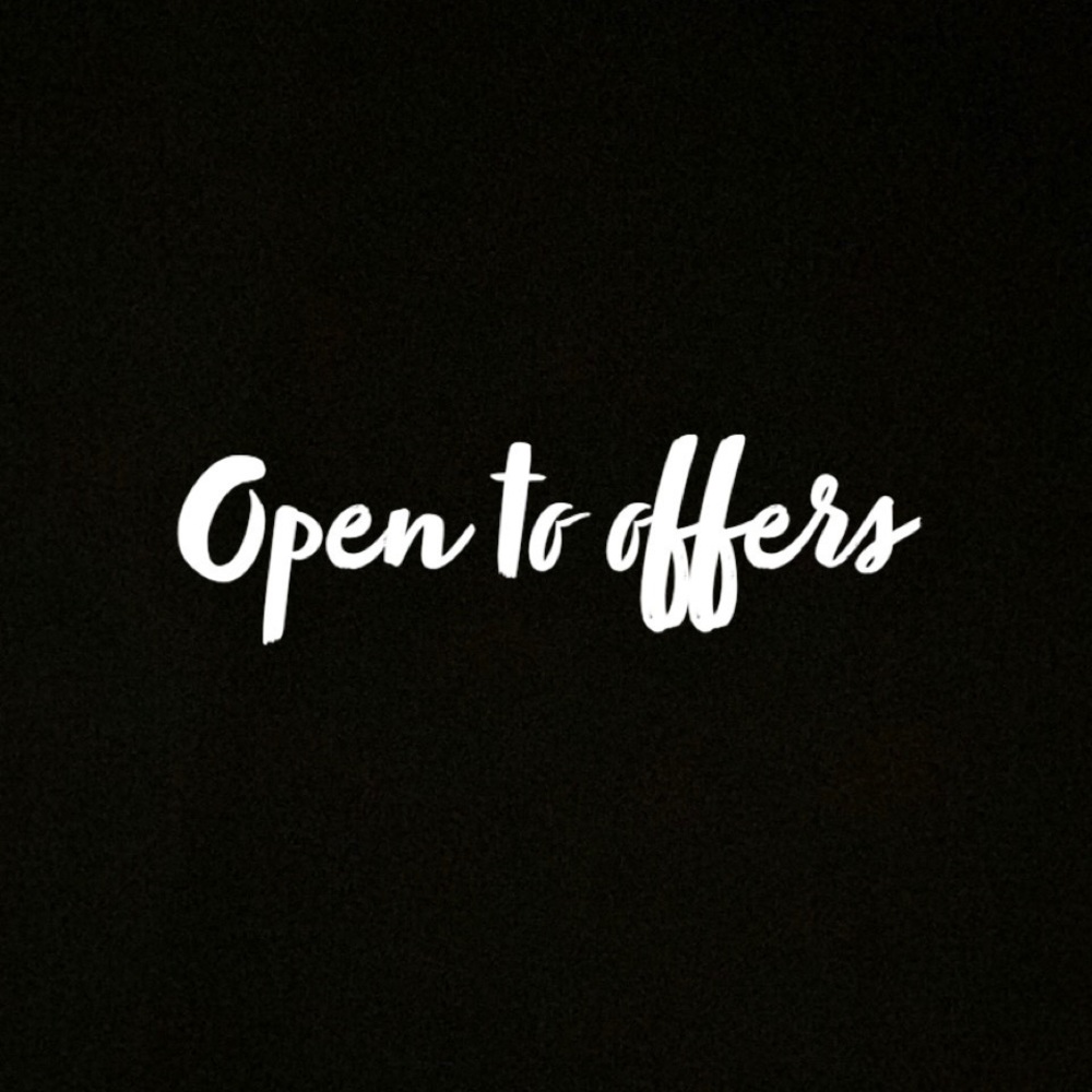 Open to most offers!